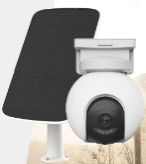 Camera EZVIZ CB8 dùng pin xoay quét 2K ngoài trời kèm tấm pin năng lượng mặt trời