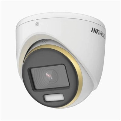 Camera HD-TVI Hikvision DS-2CE70DF3T-MF Dome kim loại ColorVu WDR