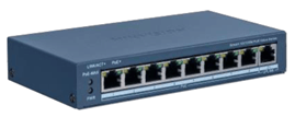 Switch PoE thông minh Hikvision DS-3E0409P-EI/M 8 cổng