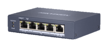 Switch PoE Gigabit Hikvision DS-3E0505HP-E 4 cổng