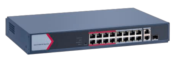 Switch PoE Hikvision DS-3E1318P-EI/M 16 cổng Fast Ethernet