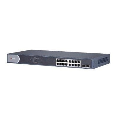 Switch PoE Gigabit Hikvision DS-3E1518P-EI/M 16 cổng