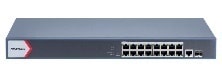 Switch PoE Gigabit Hikvision DS-3E1518P-EI 16 cổng 230W