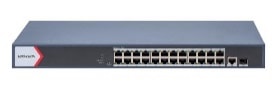 Switch PoE Gigabit Hikvision DS-3E1526P-EI 24 cổng 370W