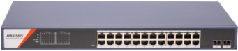 Switch PoE Gigabit Hikvision DS-3S1526P-SI-PRO 24 cổng 370W