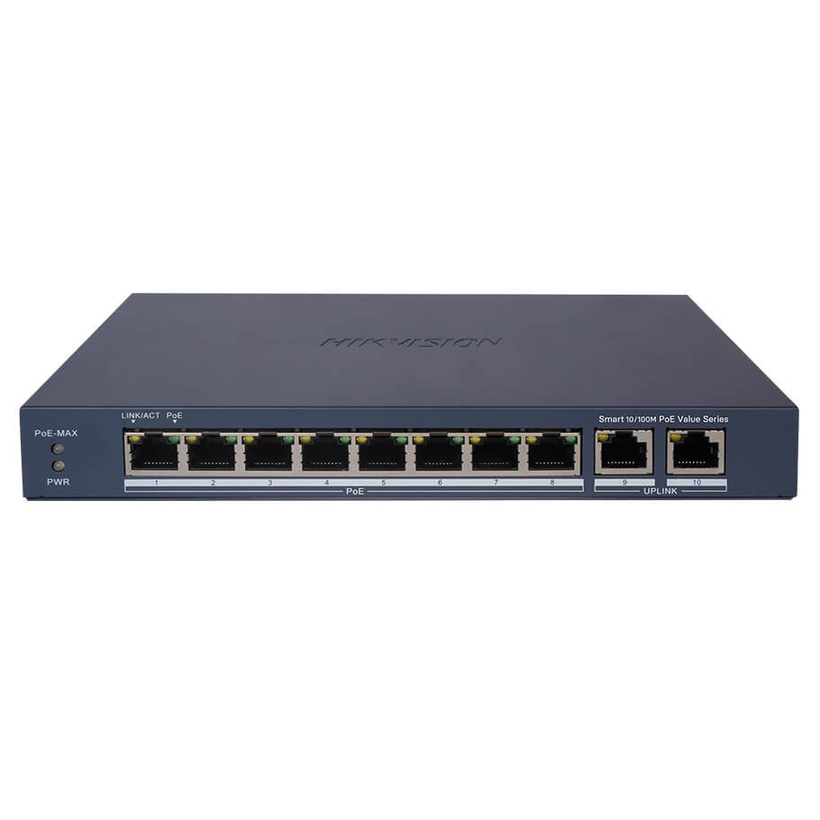 Switch Hikvision DS-3SH910-NM 8 cổng PoE phổ thông
