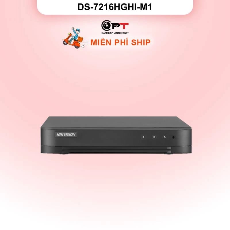 Đầu ghi hình 16 kênh Turbo HD 5.0 Hikvision DS-7216HGHI-M1